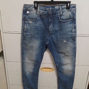 G-Star Men's Faded Blue Skinny Jeans